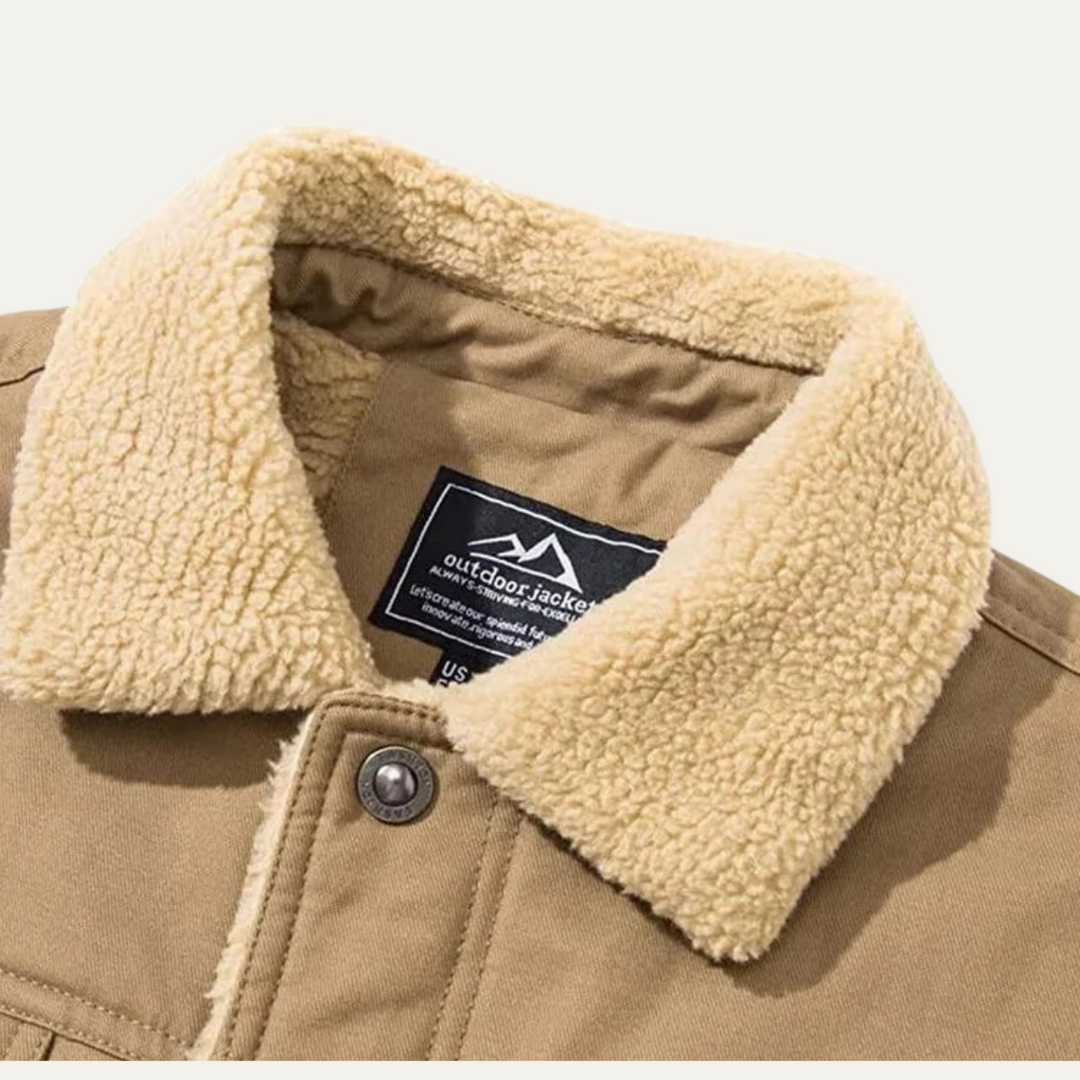 Winterjacke Herren York | Warmes Fleece-Futter Strapazierfähiges Äußeres