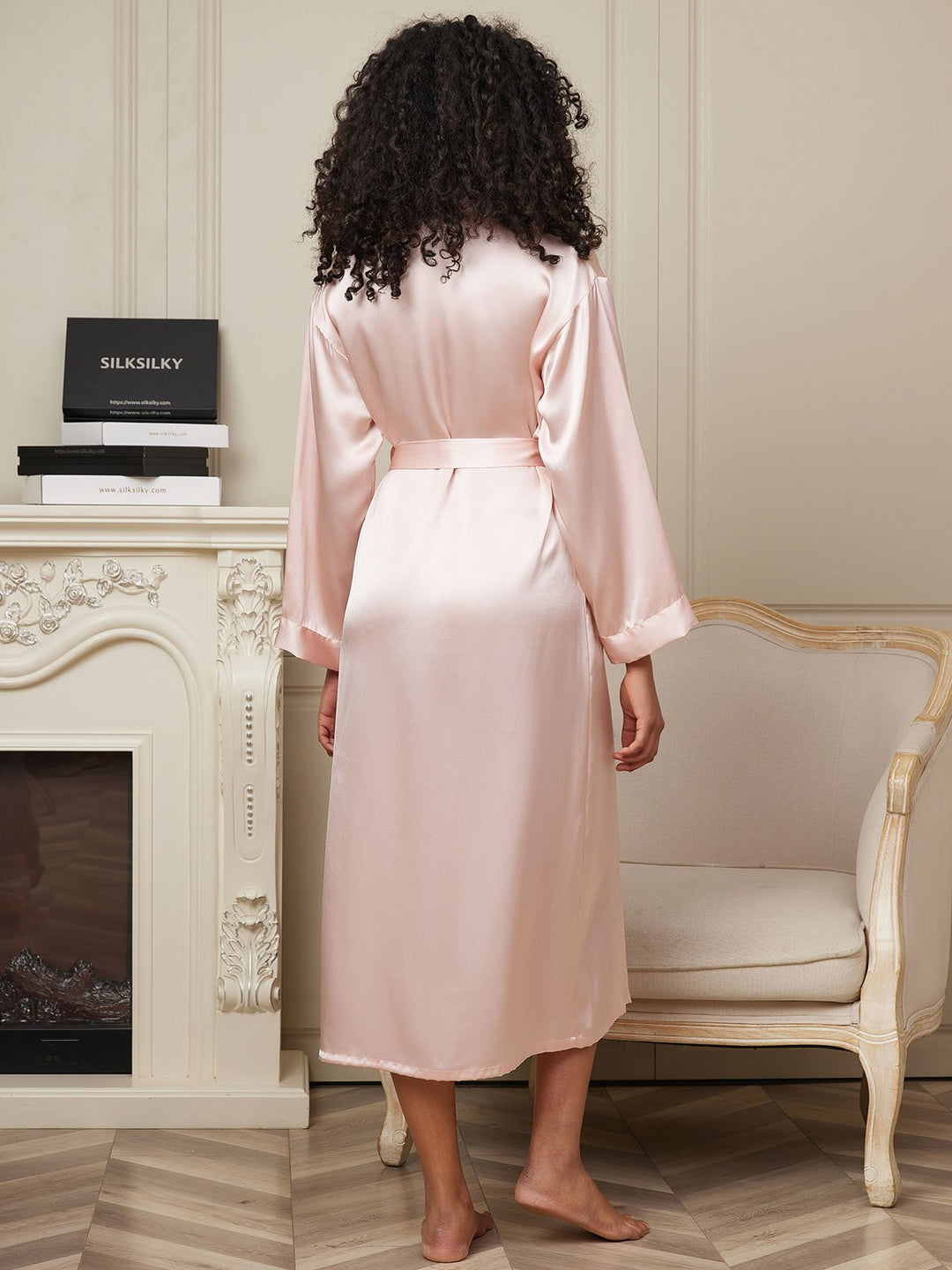 Ariella Damen Bademantel mit Schmeichelnder Passform | Weich, Elegant & Luxuriös für Zuhause