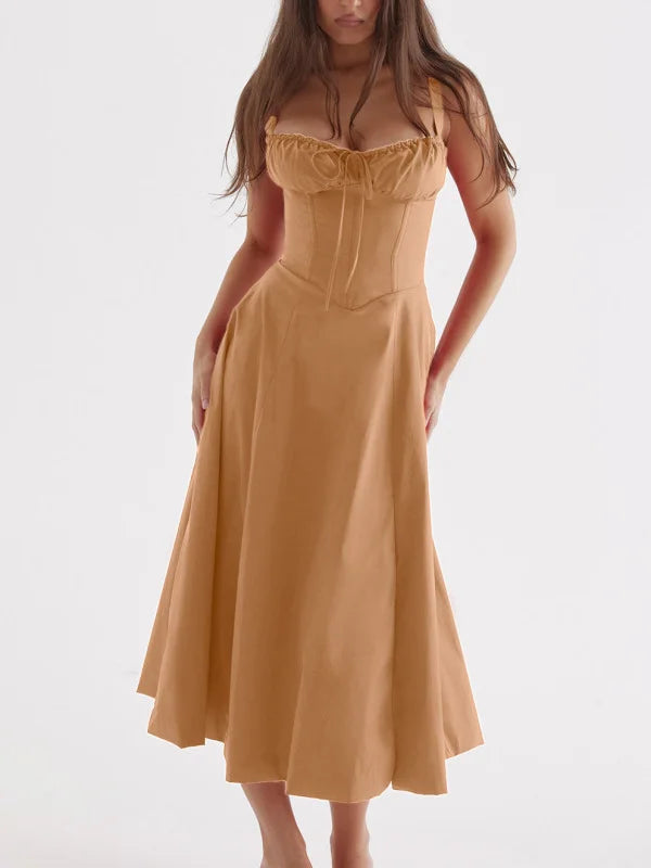 Brittney | Bustierkleid mit Korsett - Lässige Eleganz & sommerlicher Tragekomfort