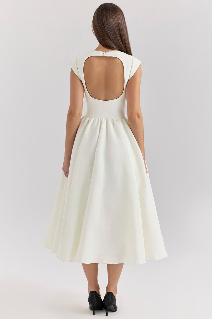 Victoria Elegantes Kleid für Frauen | Zeitloses Design mit schmeichelnder Passform und bequemem Stoff