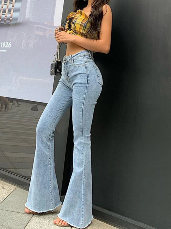 Naomy Jeans | High Waist Flared Jeans für Frauen
