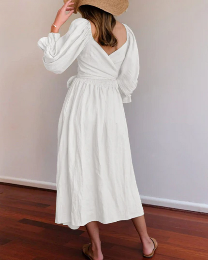 Verführerisches Kleid Damen | Eleganter Schnitt mit Rüschen | Statement-Look für jeden Anlass