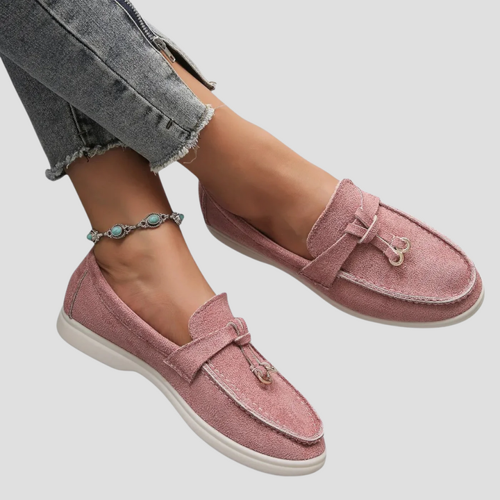 Axelle Damen Wildleder Mokassins | Sanfter Komfort & Zeitlose Eleganz