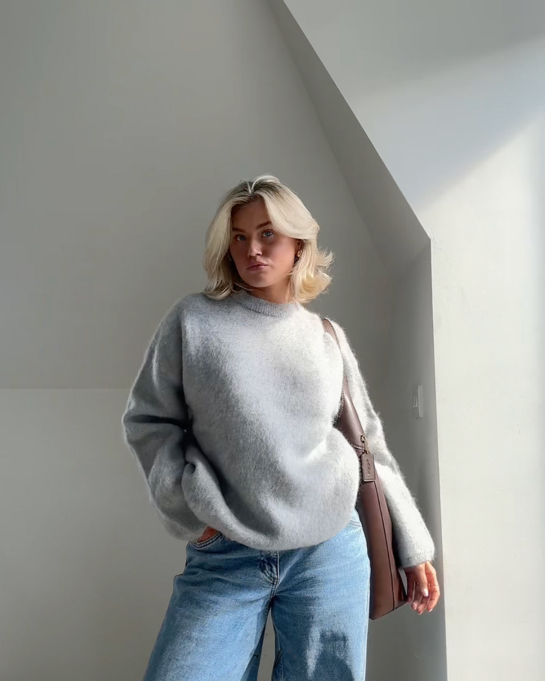 Alice - Gemütlicher Mohair-Pullover