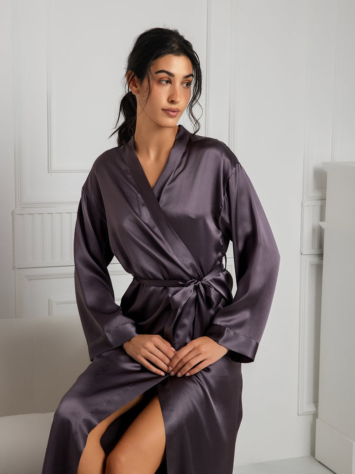 Ariella Damen Bademantel mit Schmeichelnder Passform | Weich, Elegant & Luxuriös für Zuhause