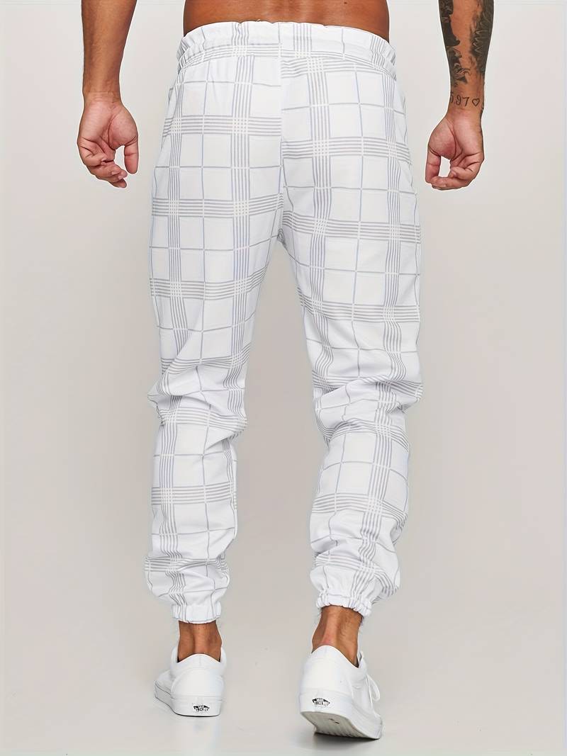 Emman | Herren Jogginghose mit Karomuster - Komfort & Casual Style
