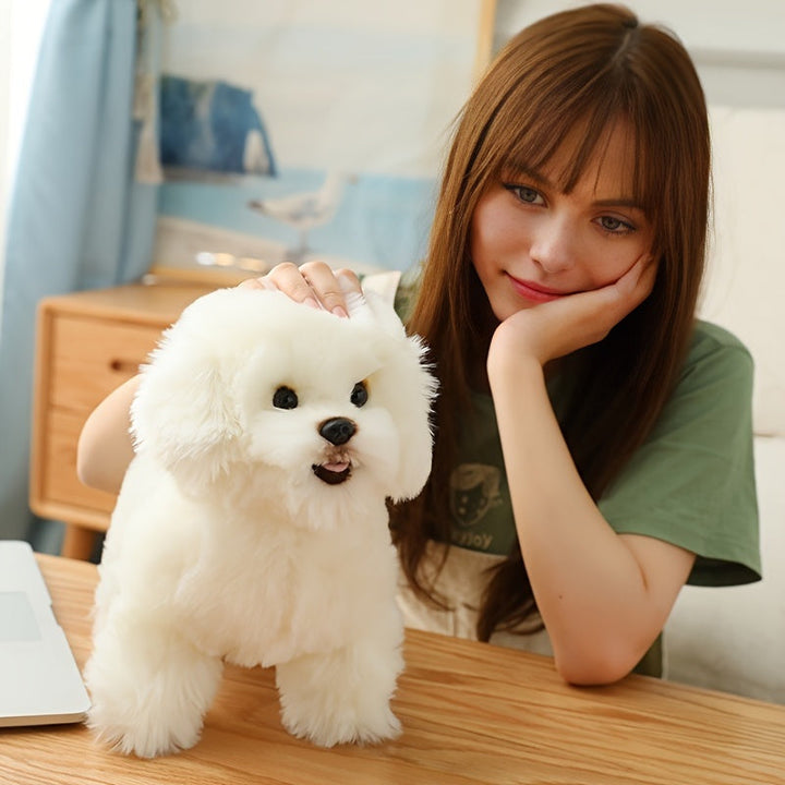 Weicher und kuscheliger Plüschhund | Plüschtier für Babys und Kinder ab 0+