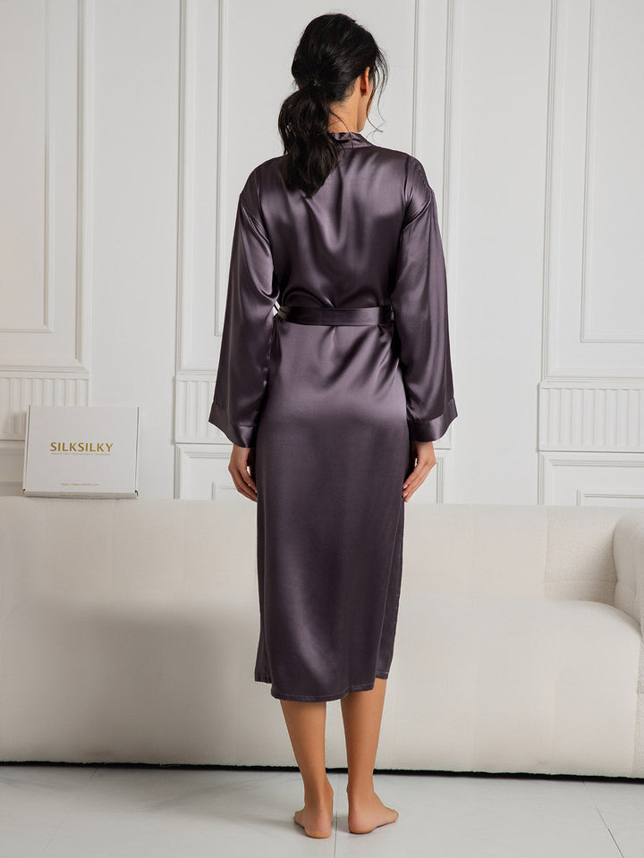 Ariella Damen Bademantel mit Schmeichelnder Passform | Weich, Elegant & Luxuriös für Zuhause