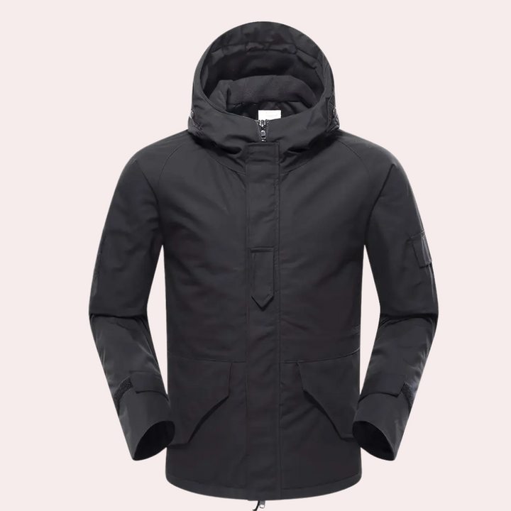 Tayne Funktionelle Outdoor-Jacke für Männer | Wetterfest, Leicht & Strapazierfähig