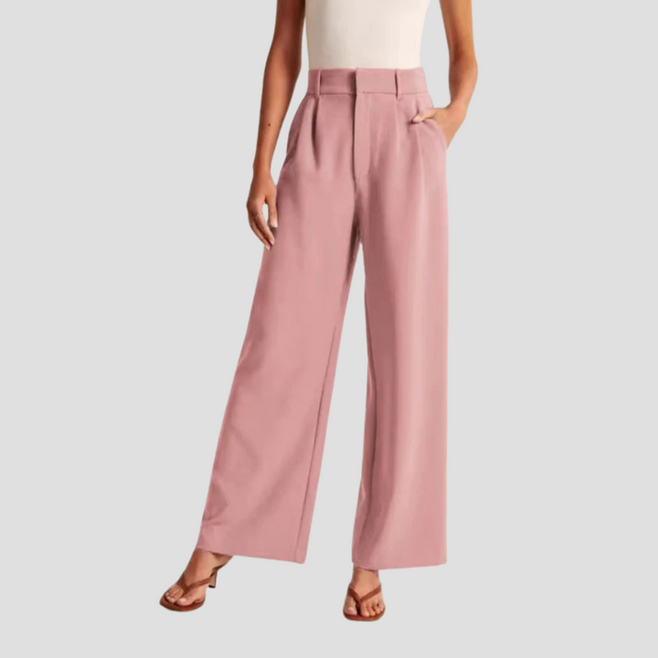 Capucine High Waist Wide Pant | Tailleur Struktur & Lässige Vielseitigkeit