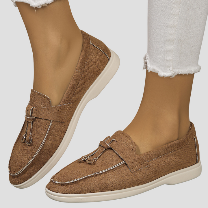 Solène Damenmokassins aus Wildleder | Lässiger Chic & Tägliche Eleganz