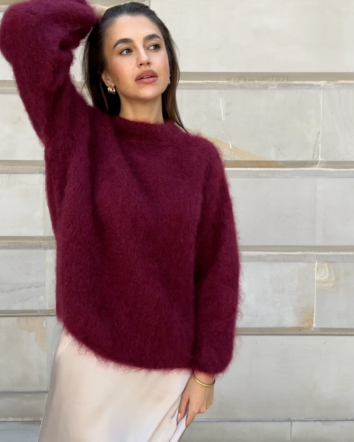 Alice - Gemütlicher Mohair-Pullover