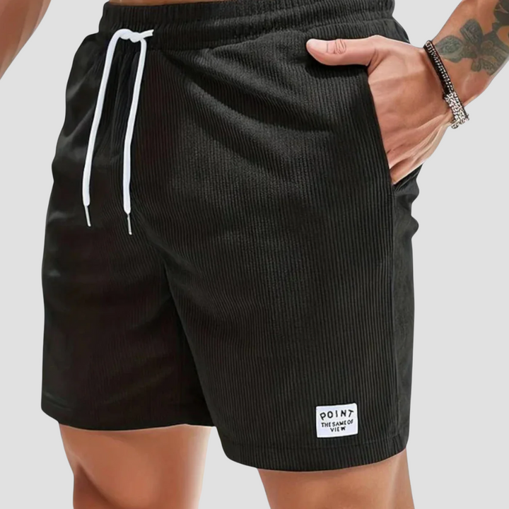 Lubin Herren Shorts aus geripptem Velours | Sommerlicher Komfort & Authentische Textur