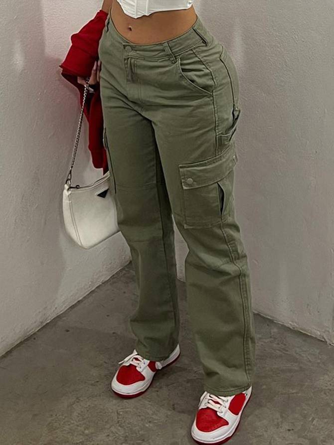 Nova | Cargohose mit hoher Taille Schick & Bequem