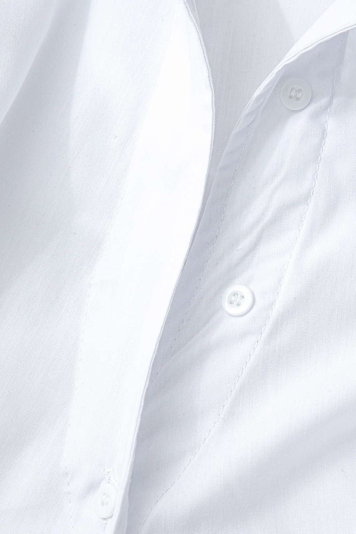Zelina Damen Wickelhemd | Elegantes Blusenshirt mit V-Ausschnitt & lockerer Passform