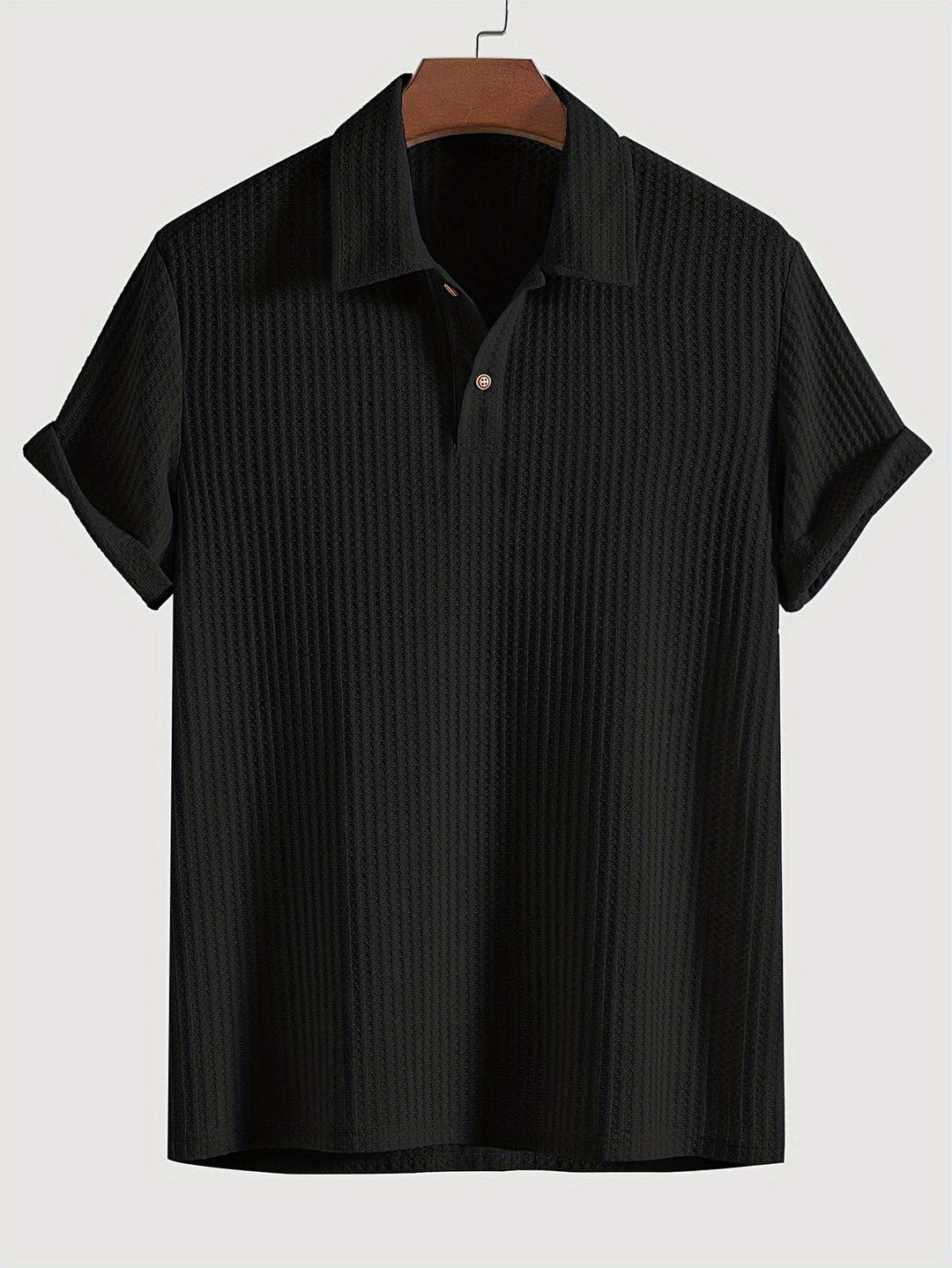 Herren Klassisches Strukturiertes Poloshirt | Bequem & Vielseitig | Smarter Casual-Look