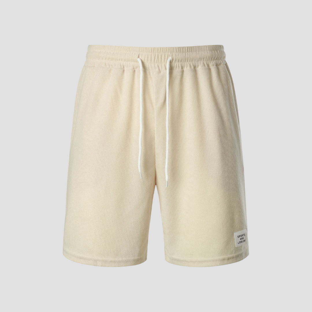 Lubin Herren Shorts aus geripptem Velours | Sommerlicher Komfort & Authentische Textur