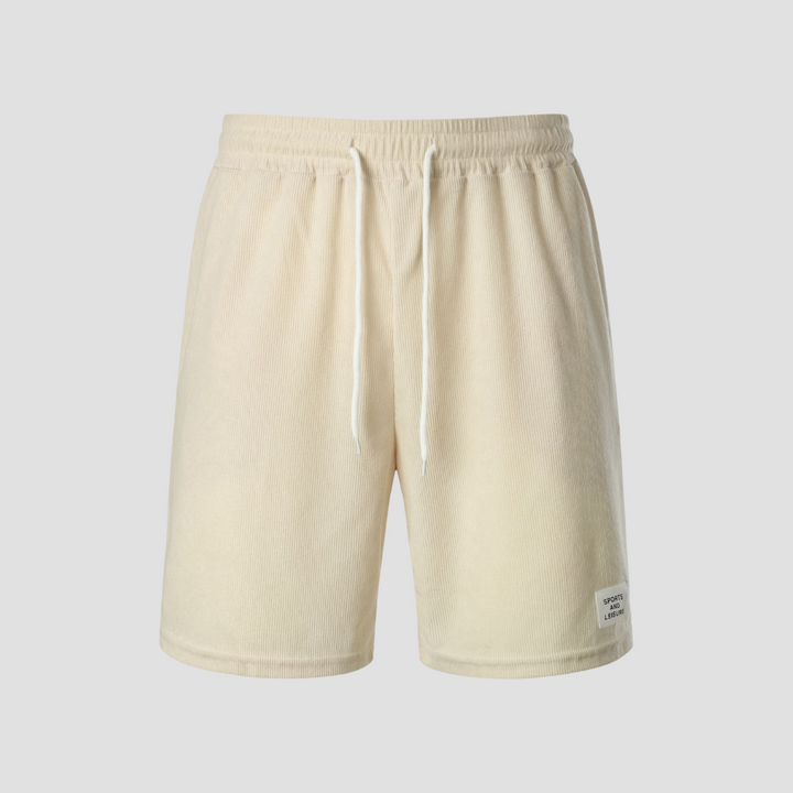 Lubin Herren Shorts aus geripptem Velours | Sommerlicher Komfort & Authentische Textur