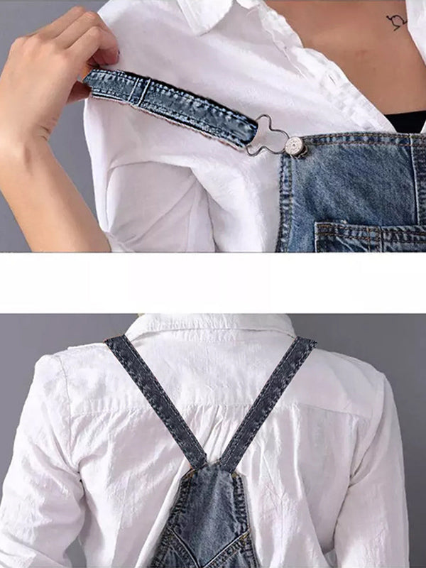 Jhasmine Jeanskleid | Lässiges Denim-Kleid mit Vintage-Details