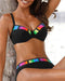 Damen Sommer Bikini | Buntes Design & Bequeme Passform | Perfekt für Strand & Pool