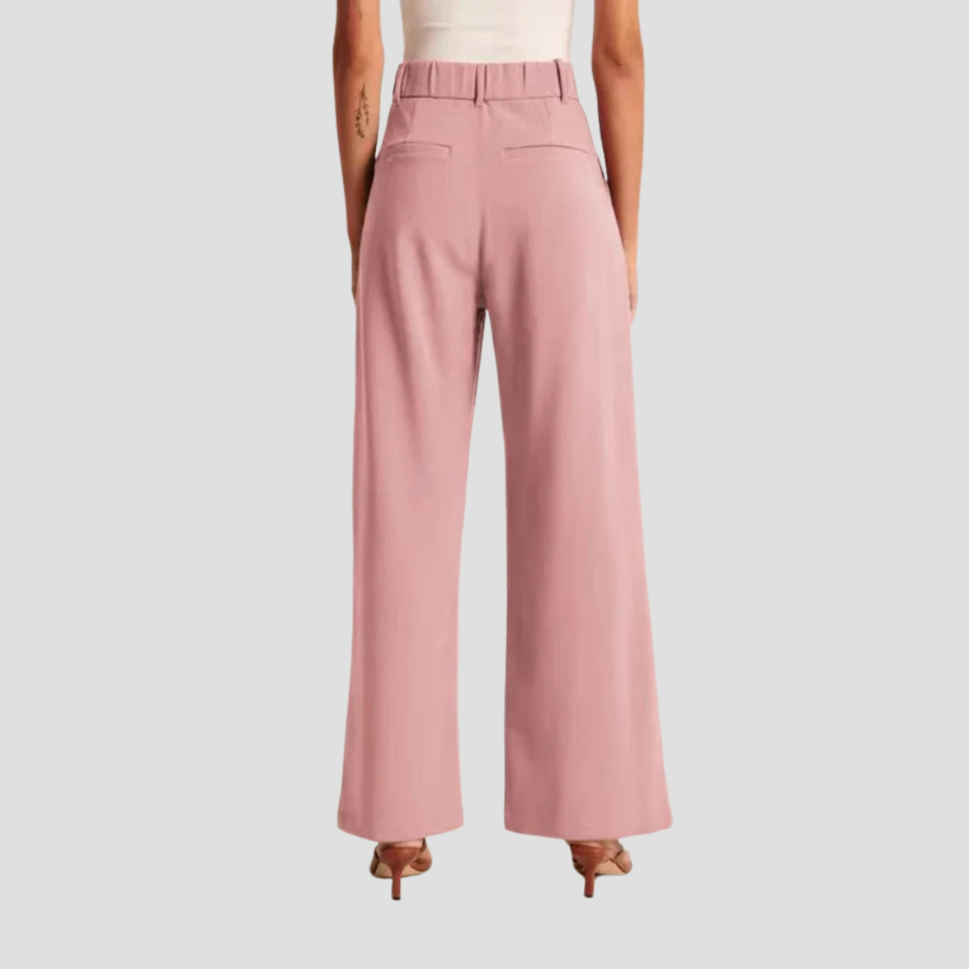 Capucine High Waist Wide Pant | Tailleur Struktur & Lässige Vielseitigkeit