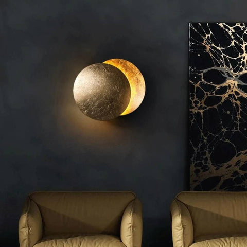 Lunora LED-Wandleuchte - Minimalistisches Design, Warme und entspannende Raumbeleuchtung