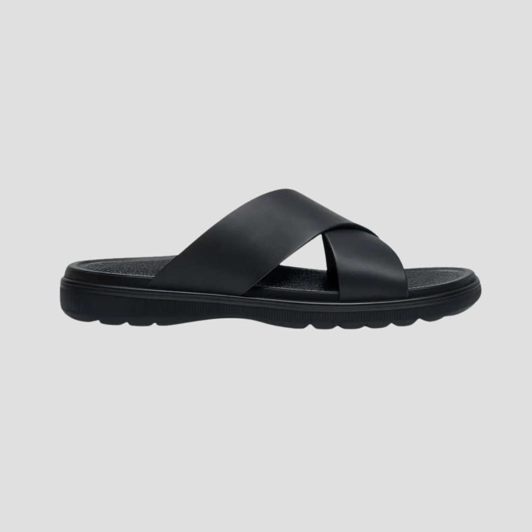 Fidelity Damen Sandalen mit gekreuzten Streifen | Minimalistischer Stil & Komfort