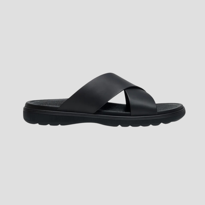 Fidelity Damen Sandalen mit gekreuzten Streifen | Minimalistischer Stil & Komfort