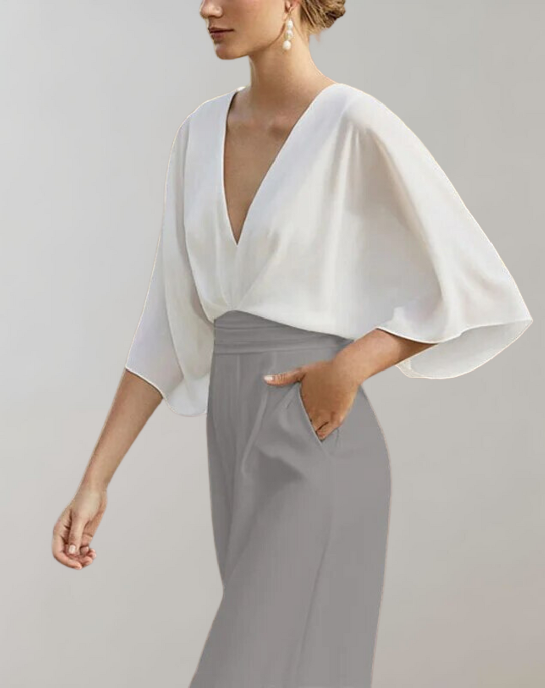 Suzette Eleganter Catsuit mit weiten Beinen | Sophistication & Absolute Comfort