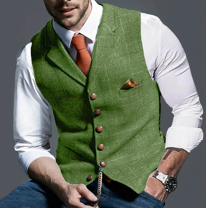 JackMontreal Karierte Weste für Herren | Zeitlose Eleganz und Raffinesse