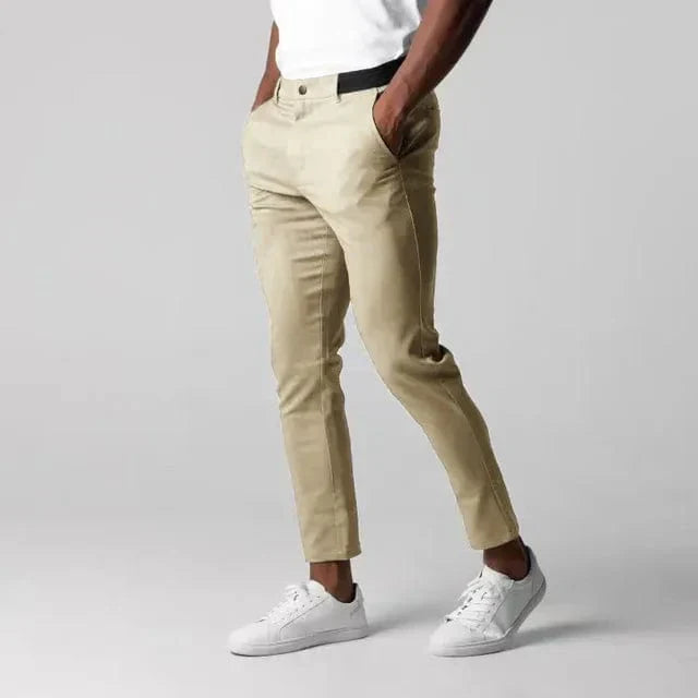 Asher - Herren Stretch-Chinos