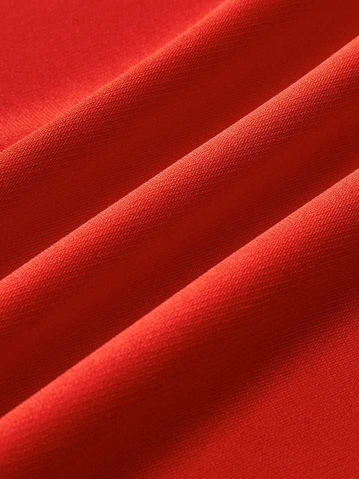 Maxikleid für die Abendgarderobe | Eleganter Schnitt mit Schulterschleife und glänzendem Finish
