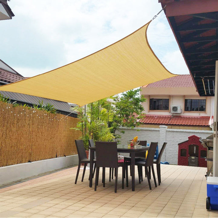 Luxus-Sonnensegel Vardi | UV-Schutz 90% wasserabweisend für Terrasse, Garten und Balkon
