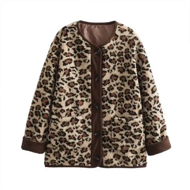 VEALA | Stilvolle Leopardenprint-Jacke