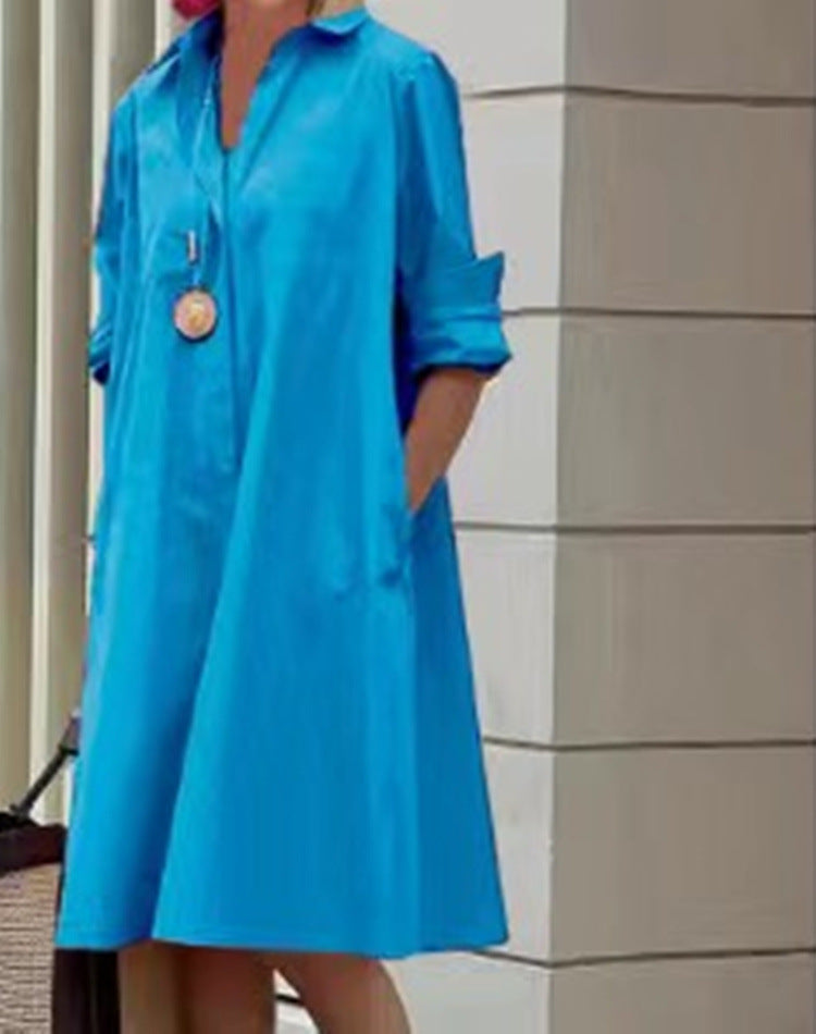 Larsa Maxikleid mit Puffärmeln und Rüschen | Luftig, Elegant & Vielseitig für jeden Anlass
