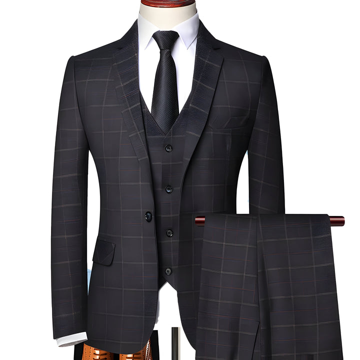 Synel | Peaky-inspirierter 3-teiliger Jumpsuit für einen zeitlosen & eleganten Stil