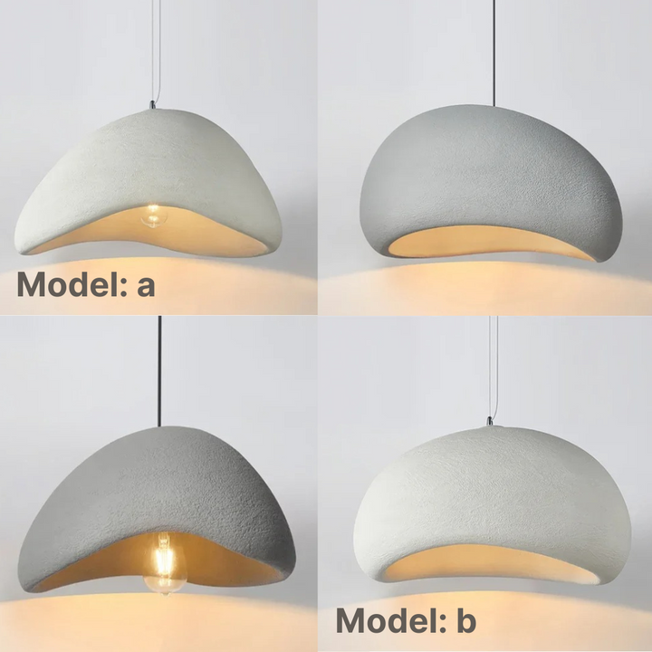 Hängeleuchte Wasabi Bordeaux | Design Hängeleuchte aus Glas & Metall Dimmbar