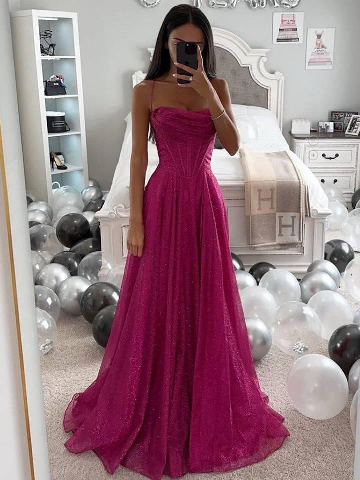 Leonida Satin Maxikleid für Damen | Ärmellos, Offener Rücken & Eleganter Abend-Look