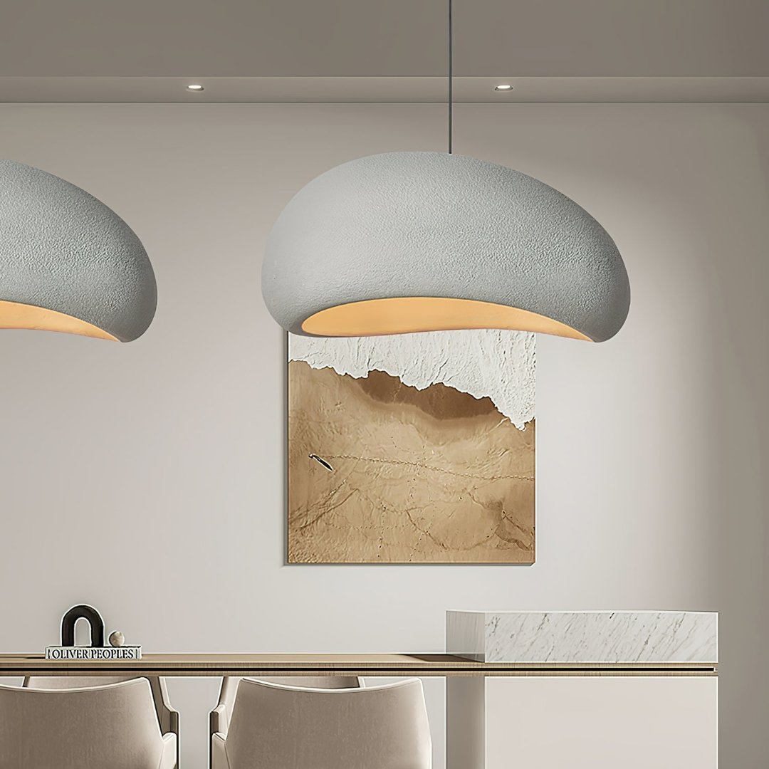 Hängeleuchte Wasabi Bordeaux | Design Hängeleuchte aus Glas & Metall Dimmbar