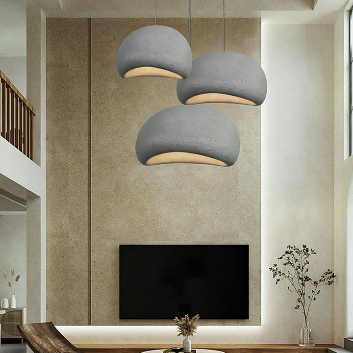 Hängeleuchte Wasabi Bordeaux | Design Hängeleuchte aus Glas & Metall Dimmbar
