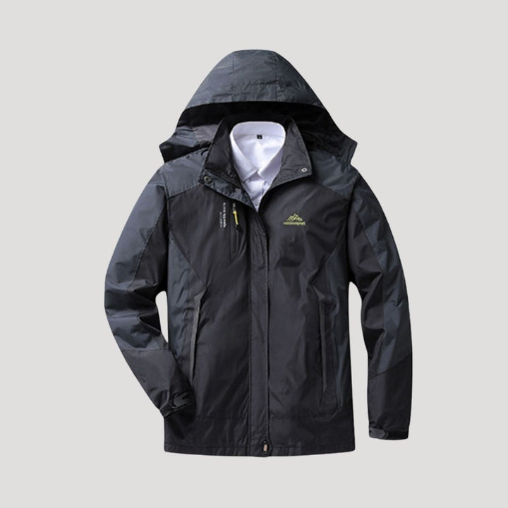 Wasserdichte Damen-Skijacke mit Kapuze | Warme Winterjacke mit Fleece-Futter