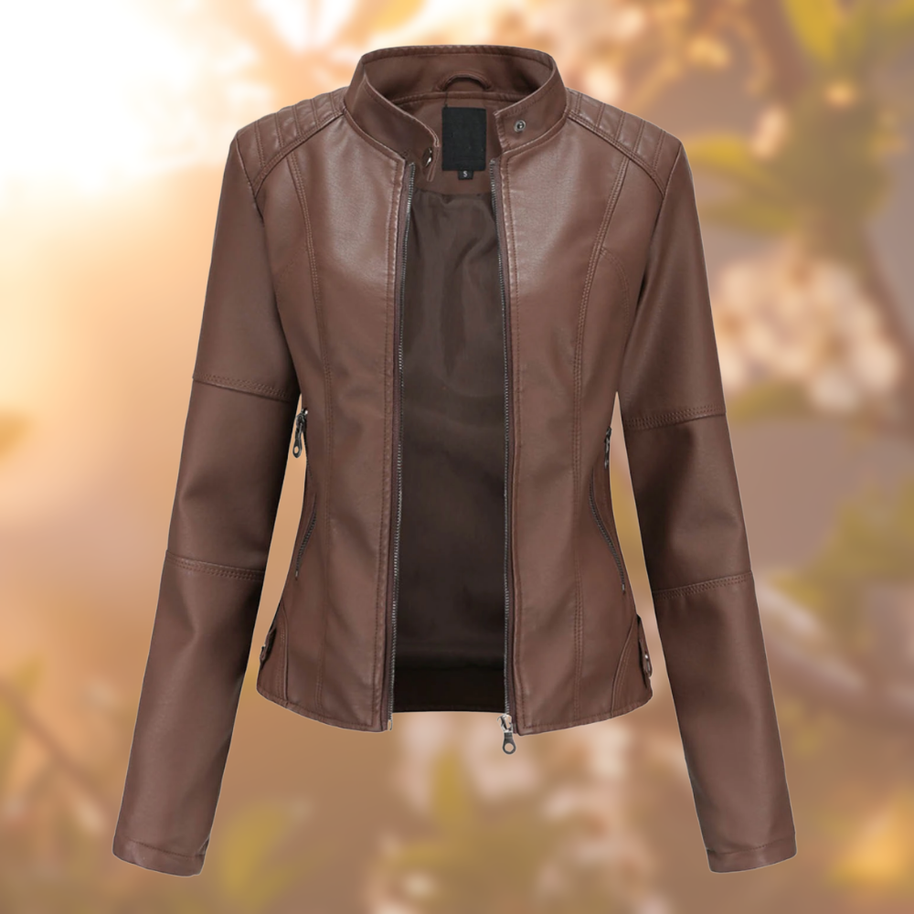 Nanna - Lederjacke - Bikerjacke