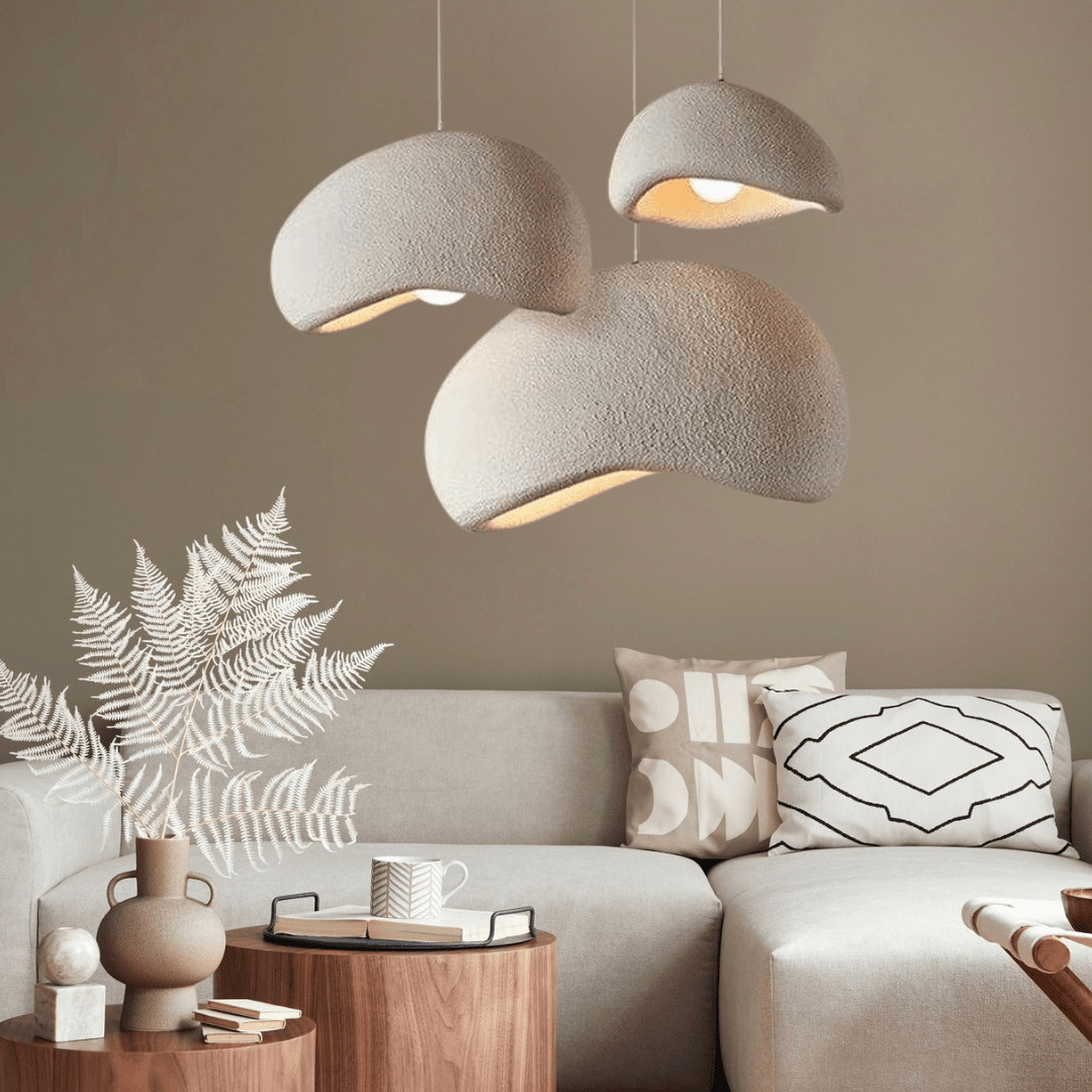 Hängeleuchte Wasabi Bordeaux | Design Hängeleuchte aus Glas & Metall Dimmbar