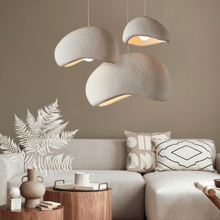 Hängeleuchte Wasabi Bordeaux | Design Hängeleuchte aus Glas & Metall Dimmbar