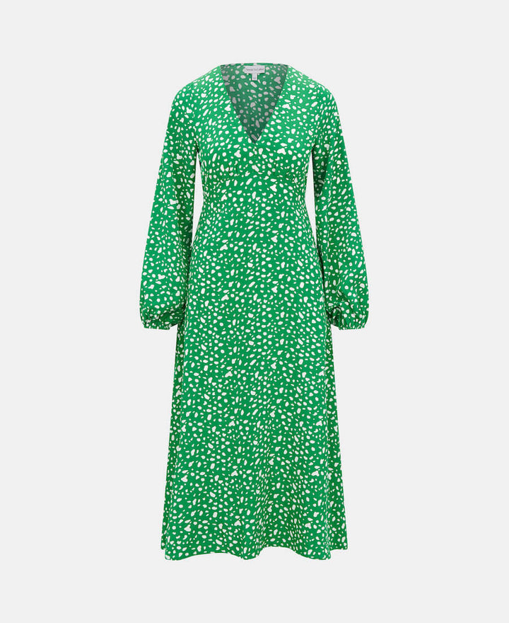 Bedrucktes Oberteil mit V-Ausschnitt für Damen | Stylischer Druck und bequeme Passform | Für jede Gelegenheit