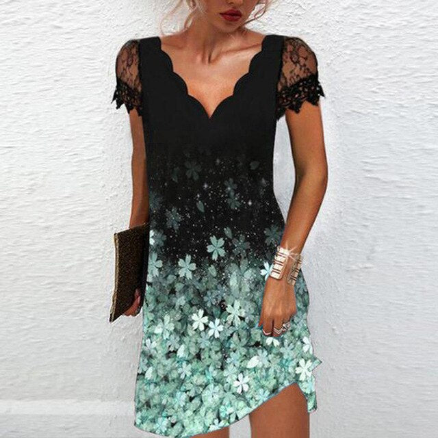 Livia Elegantes Kleid mit femininen Details | Perfekte Passform & Komfort für Sommer & Freizeit