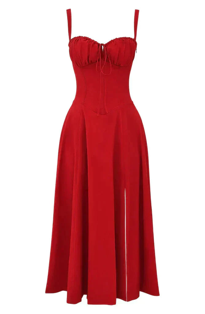Brittney | Bustierkleid mit Korsett - Lässige Eleganz & sommerlicher Tragekomfort