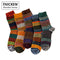Herren Wollsocken Set (5 Paare) | Warm Dick Winter Retro