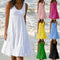 Sommerliches ärmelloses Kleid | Baumwolle | Leicht und Farbenfroh