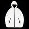 Herren Reflektierende Jacke mit Kapuze | Windbreaker Wasserdicht für Nacht & Streetwear